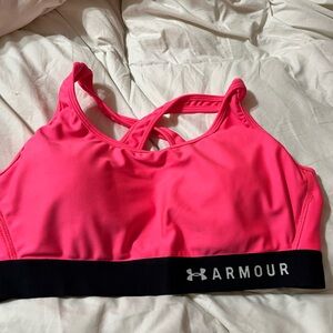 Under Armour Pink Sports Bra